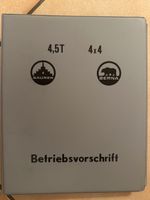 Saurer Berna 4,5T 4x4 Betriebsvorschrift