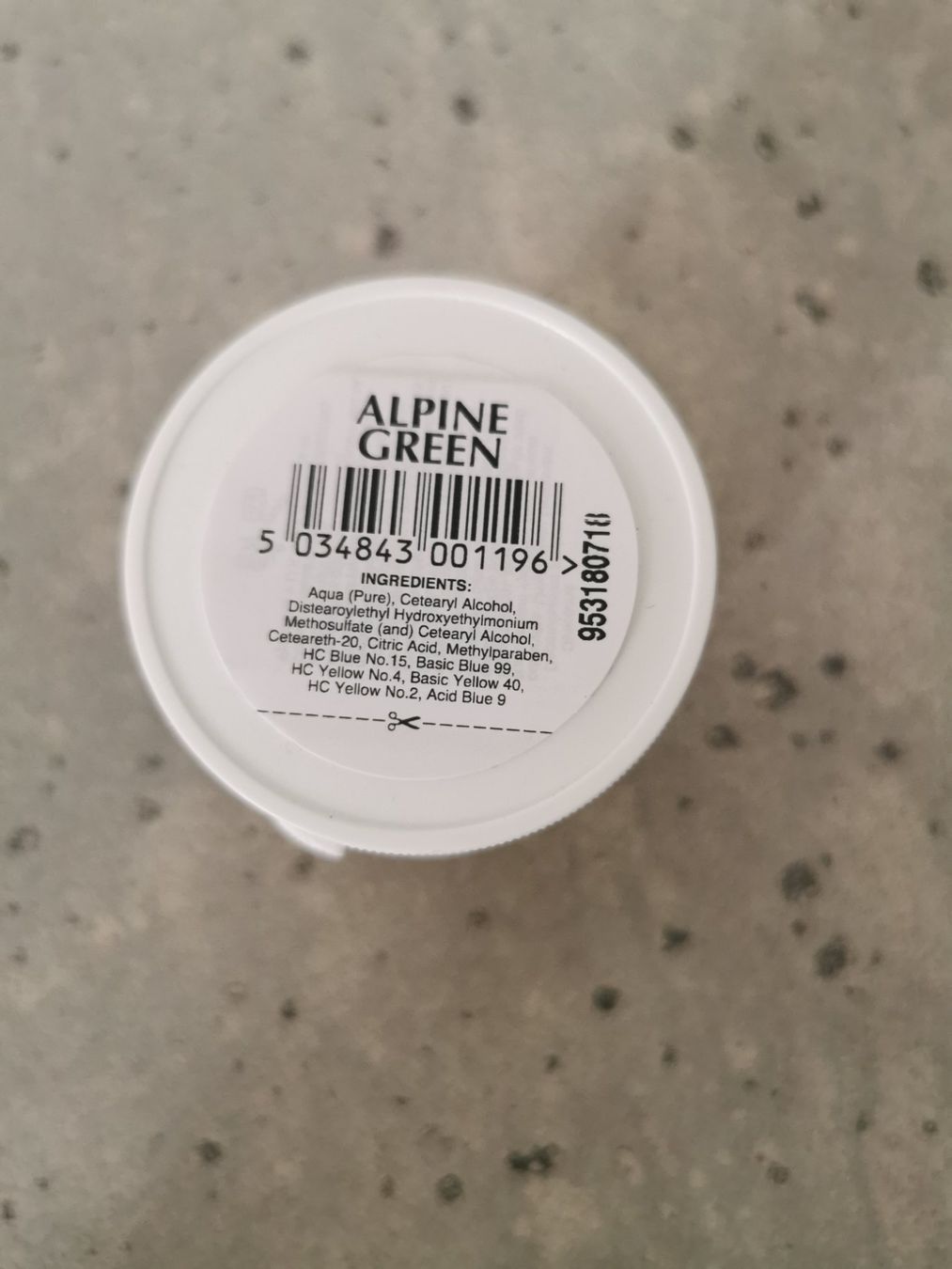 Färbemittel: Haartönung, Alpine green, Directions – Neu und originalverpackt aus Malters von Wahni81