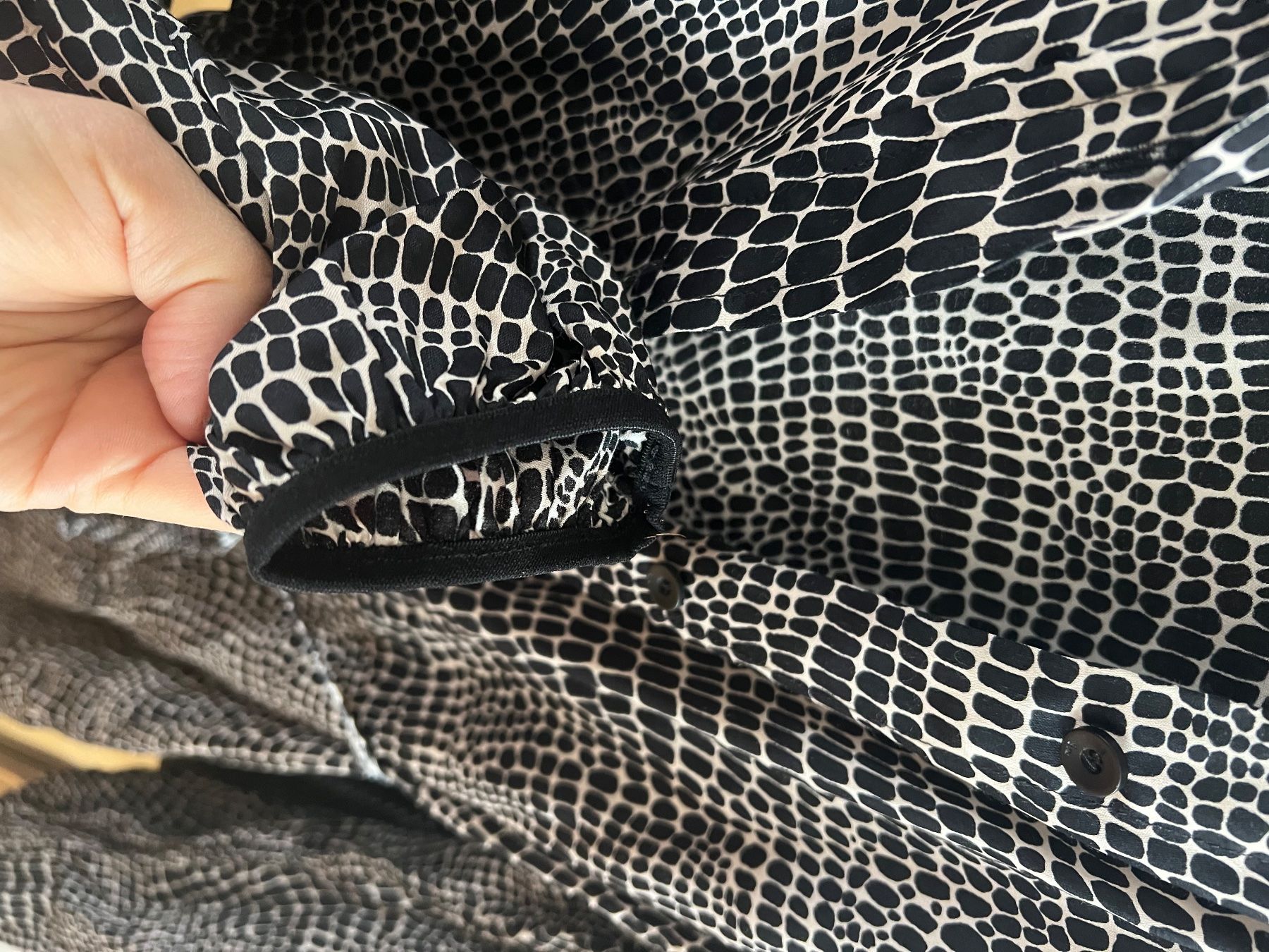 Vestiti: Lange Bluse oder Kleid mit Gürtel 8PM – Usato da Glattpark(Opfikon) venduto da genevoise 4