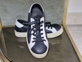 A|X Armani Exchange Sneakers Black White Size 37 Used