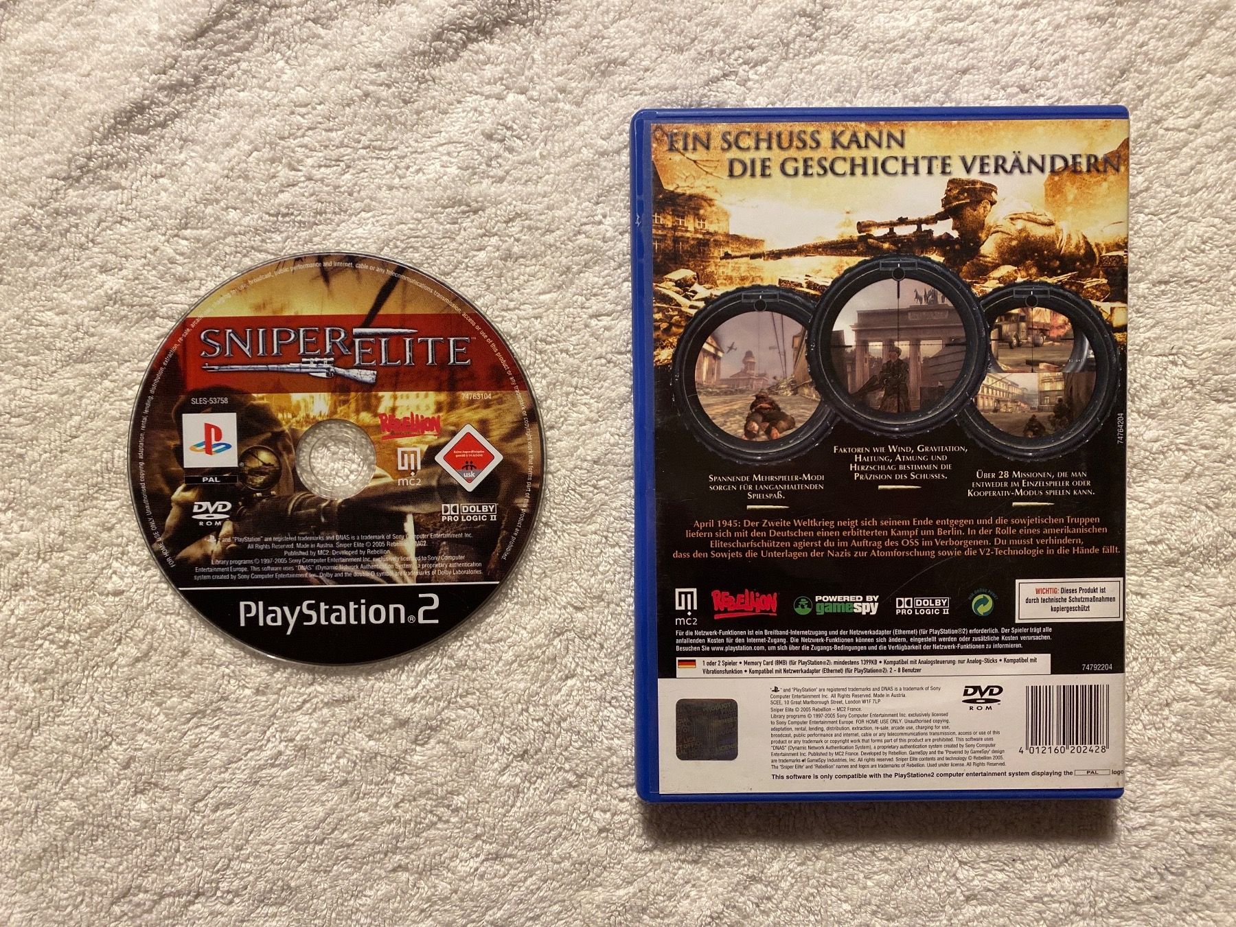 Sony Giochi: Sniper Elite PS2 – Usato da Reichenbach i. K. venduto da Daniel840 1