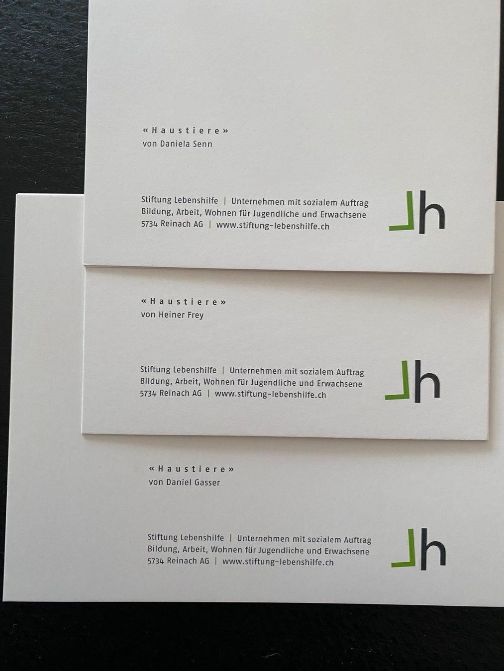 Cartoline: Künstlerkarten der Stiftung Lebenshilfe – Nuovo (secondo la descrizione) da Aarau venduto da chicochicomama 4