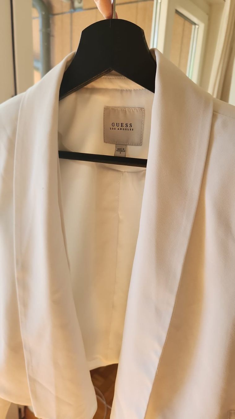 Guess Giacche: Guess Damenblazer Weiss Grösse S – Usato da Zürich venduto da syl_bhd2 1