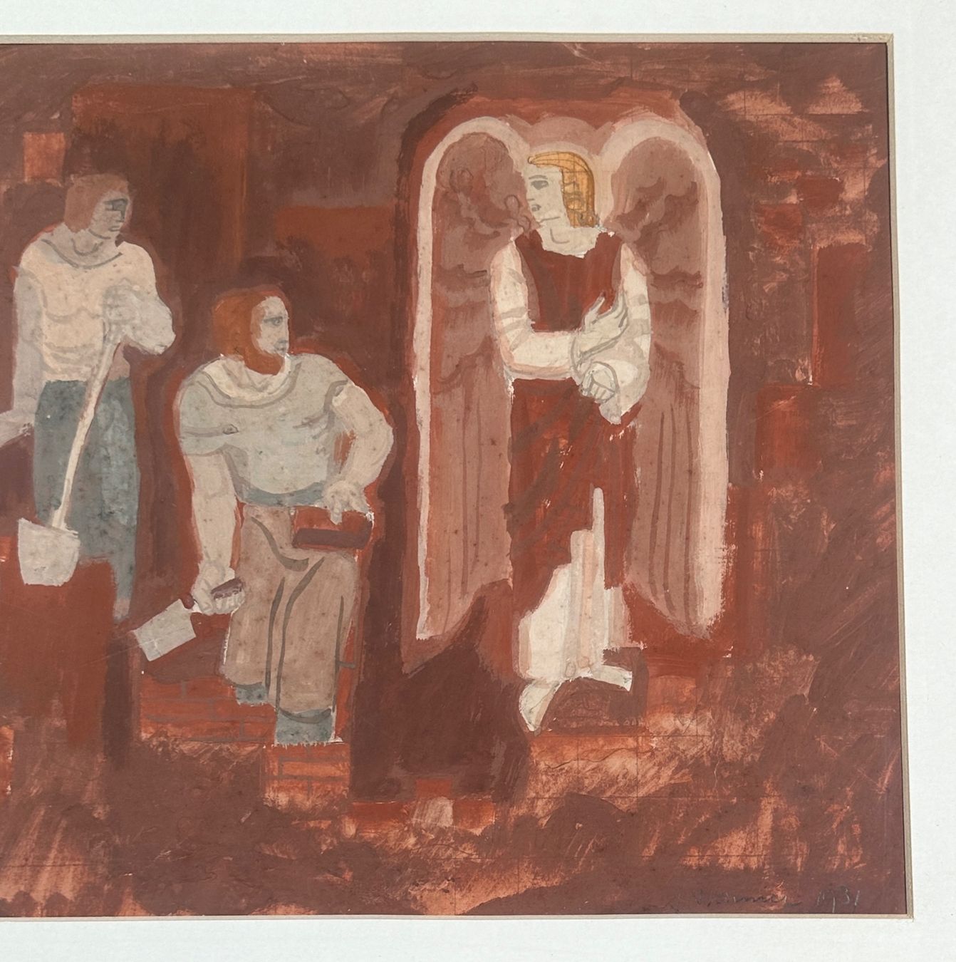 Gemälde: August Wanner Gouache – Gebraucht aus Horgen von eli_9xdn 2