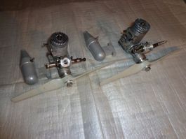 2 Modellmotoren MVVS, denke 3.5ccm (145)
