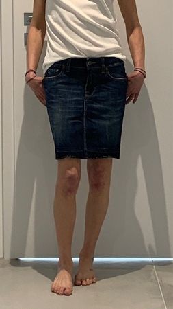 Jupe en jeans de Hugo Boss