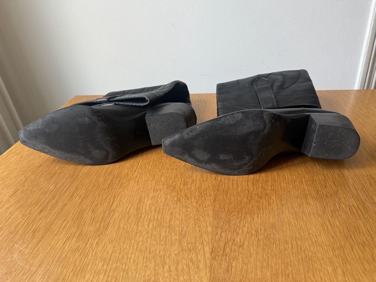 Zara Scarpe da donna: Schwarze Cowboystiefel Gr. 41. – Usato da Zürich venduto da ber_78xz 4