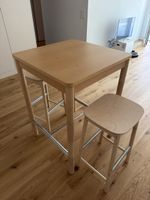 IKEA RÖNNINGE / Hochtisch inkl. 2 Stühlen 🍽️