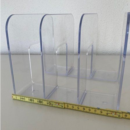 Libri: Durable Katalog-/Büchergestell transparent, Set à 10 Stück – Usato da Samedan venduto da BKA_Maloja 1