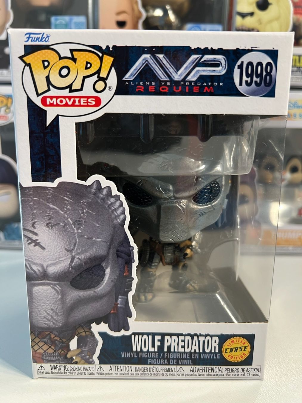 Funko Statuette: Funko POP! Alien VS Predator Requiem Wolf Predator Ed. Chase – Nuovo e nell'imballaggio originale da Le Mouret venduto da perfectbijou