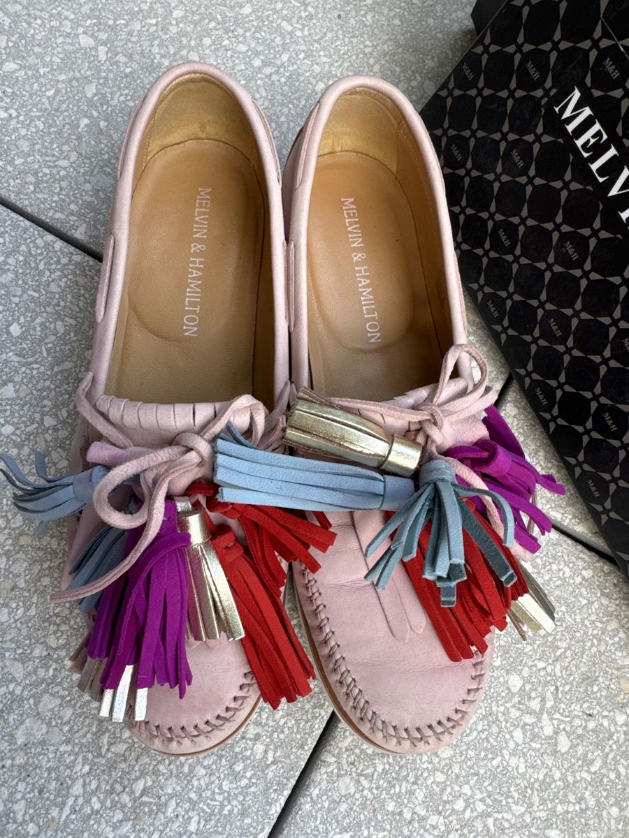 Hamilton Scarpe da donna: Melvin & Hamilton Loafers Leder Rosa Gr. 42 – Nuovo (secondo la descrizione) da Brütten venduto da Rod816 1