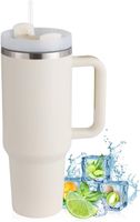 Thermobecher – Edelstahl Kaffebecher to Go - 1.2L - Weiss