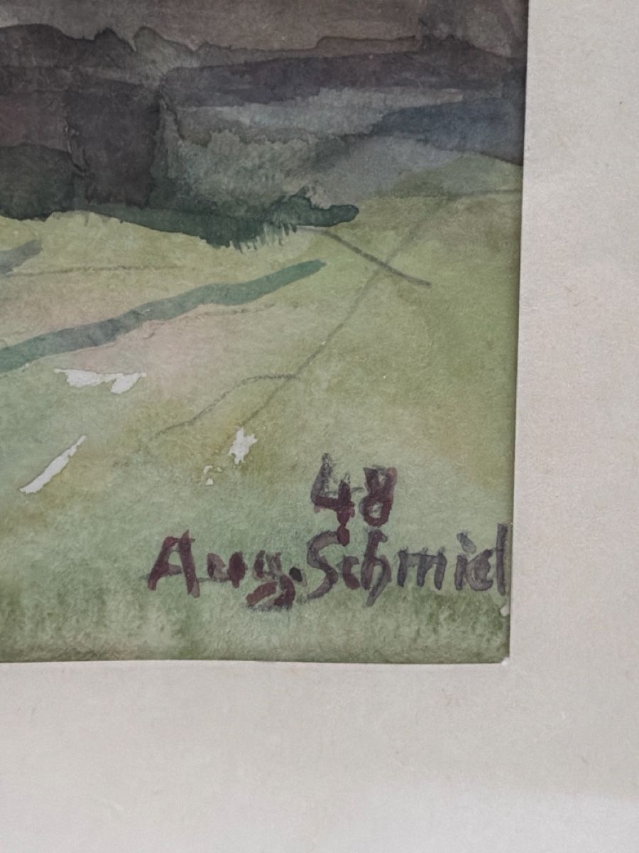 Dipinti: Gemälde, August Schmid 1948. – Usato da Biberist venduto da Momo33 4