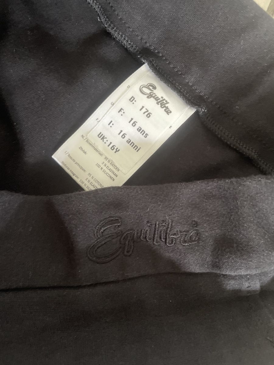 Strümpfe & Strumpfhosen: Reitleggins Equilibre schwarz Gr. 176 – Gebraucht aus Obergerlafingen von cabo4 2