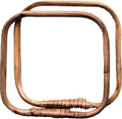 Supporti a parete: Taschengriff Bambus 12 x 12 cm – Nuovo e nell'imballaggio originale da Gebenstorf venduto da -AMB-