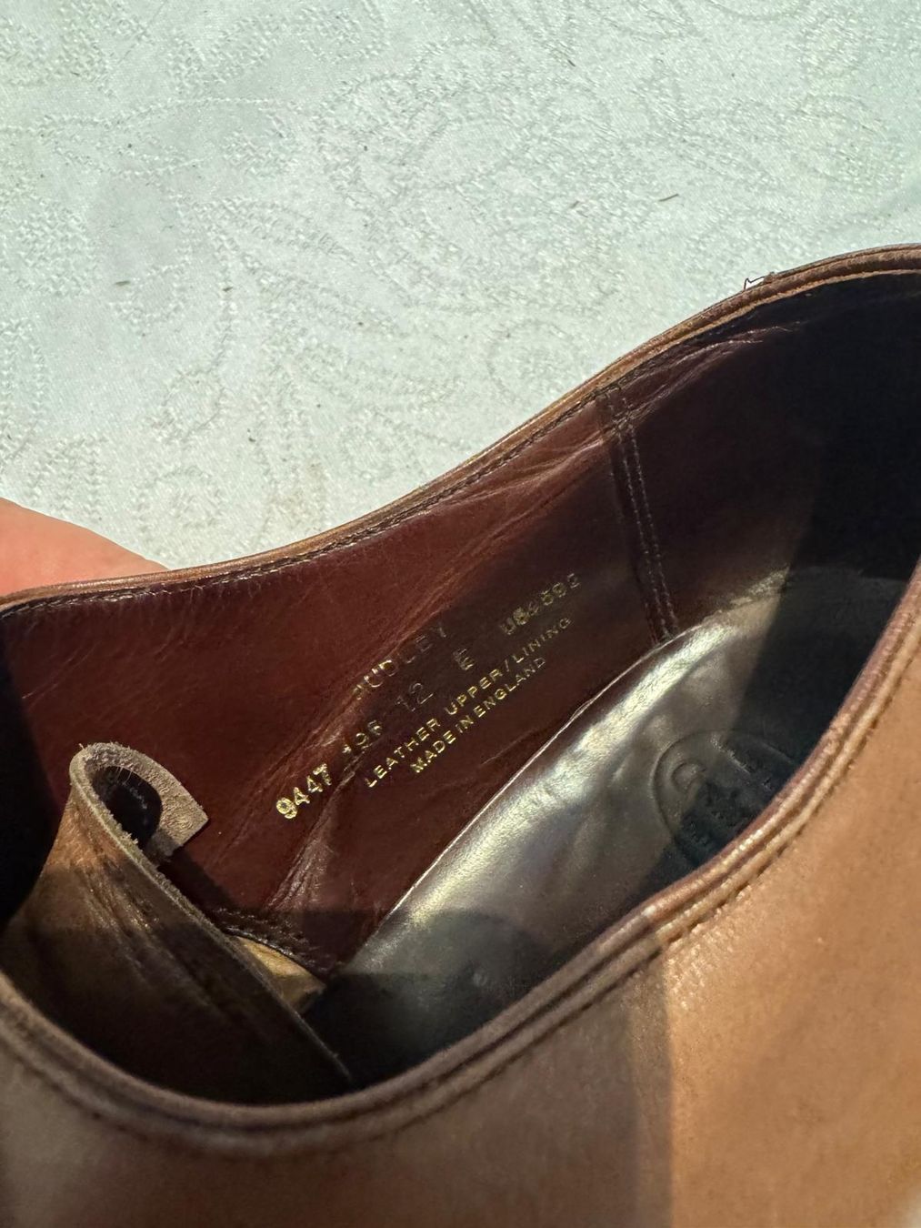 Crockett & Jones Lederschuhe Herren Gr. 12 (Gebraucht) in Zurich für ...