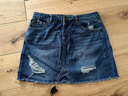 Jeansrock Zebra Grösse 36