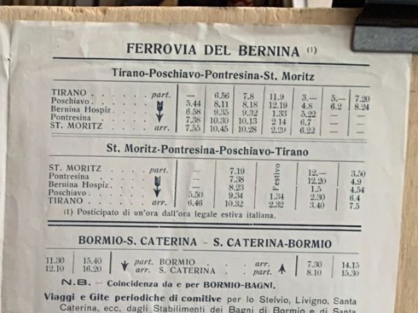 Cartoline postali: Le alpi retiche - 1919 – Usato da Sorengo venduto da 74in 8
