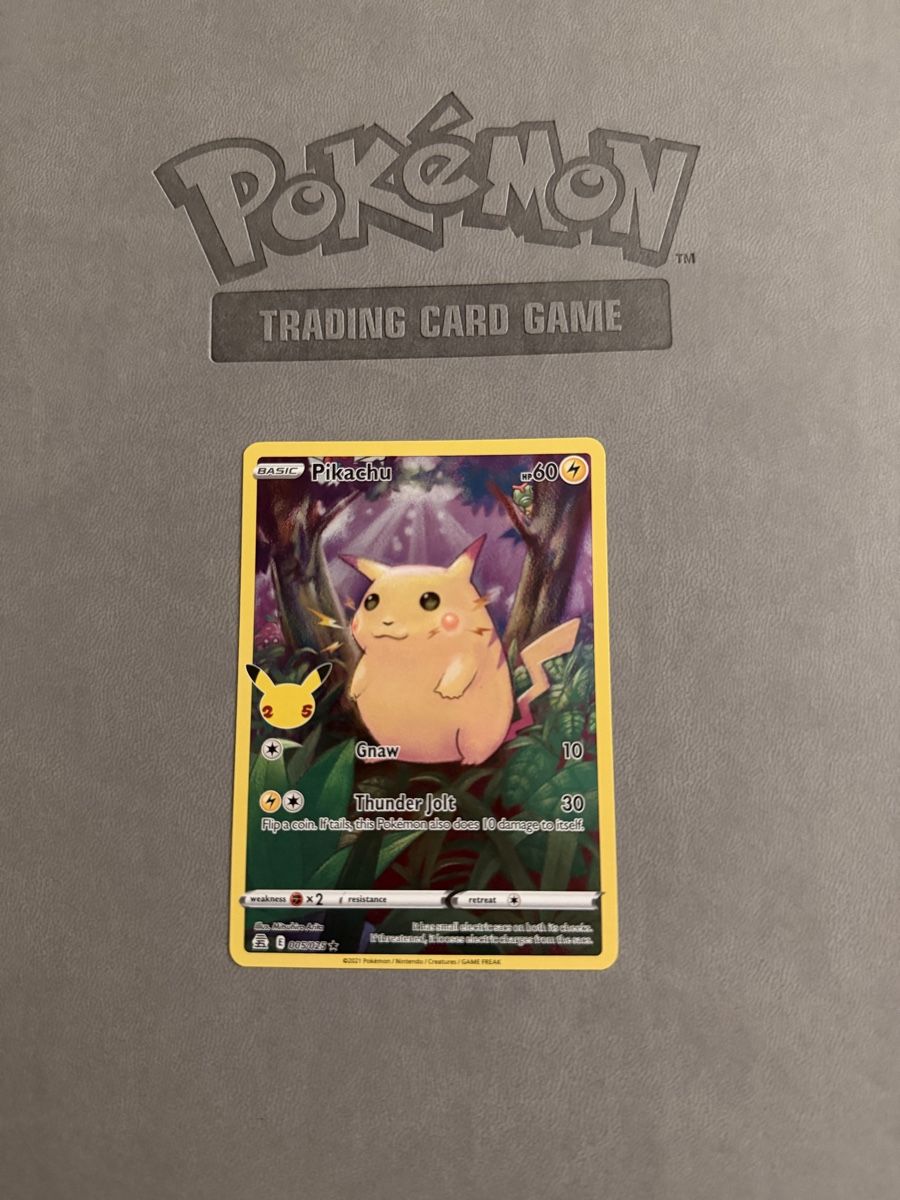 Pokémon Sammelbilder & Trading cards: Pikachu (CEL 005) (Nr.7) – Gebraucht aus Biel/Bienne von SeeLoewe55