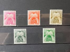 Série Taxe Gerbes 1960 Neufs complète**
