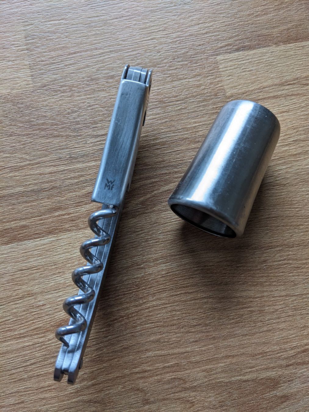 Apribottiglie & Tappi per chiusura: Kellnermesser / 3-in-1 Weinöffner WMF – Usato da Lengnau AG venduto da Nathi88 2