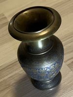 Spezielle Orientalische/Indische MESSING-VASE / zirka 1956!