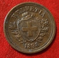 1 RAPPEN JAHR 1898 - SCHWEIZ 