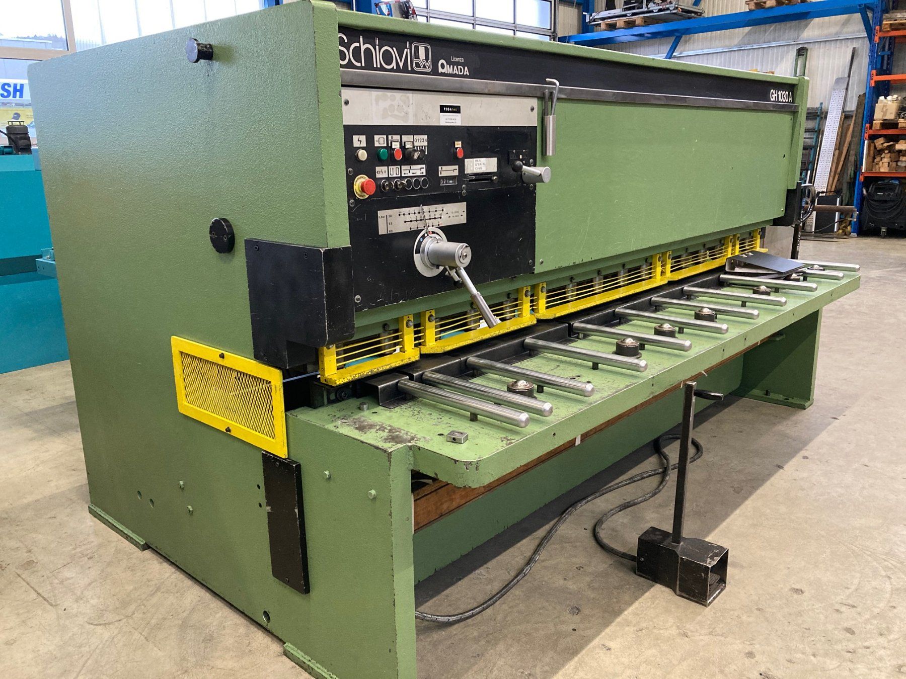 Tutte le macchine: Blechschere Schiavi(Amada) GH 1030 A – Usato da Lengnau AG venduto da khuberag