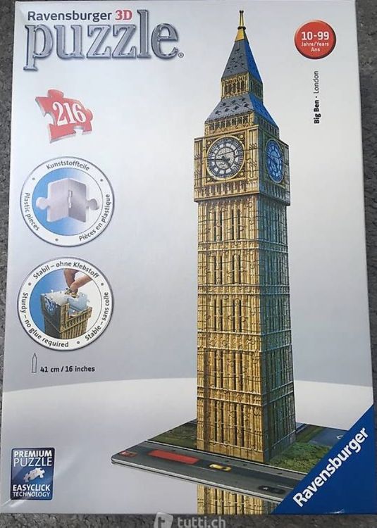 Ravensburger 3D Puzzle Big Ben Kaufen auf Ricardo