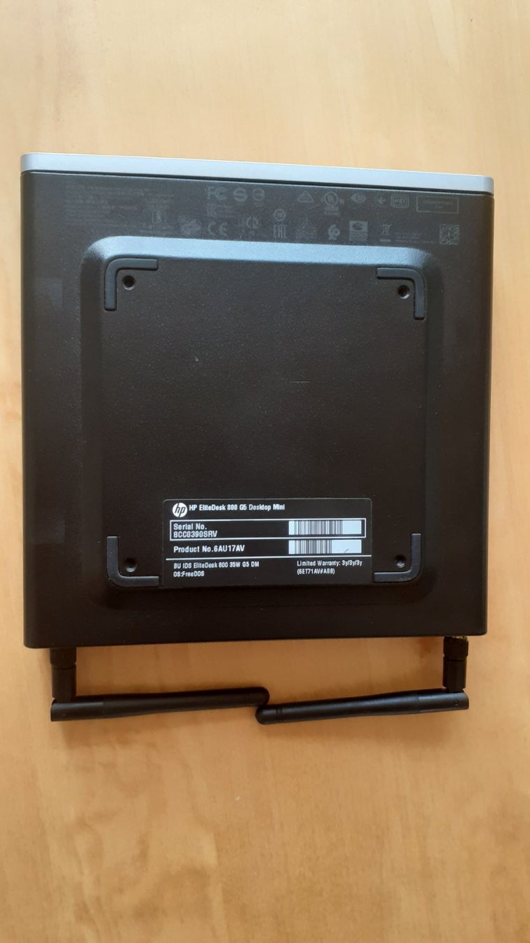 Hewlett Packard PC: HP EliteDesk mini   i7 / 32GB / 6TB / Win.11 – Usato da Chur venduto da Blackbook 2