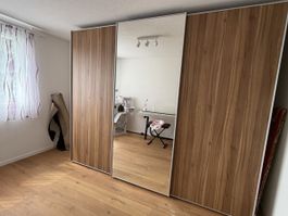 Schwebetürenschrank Ravenna Walnuss