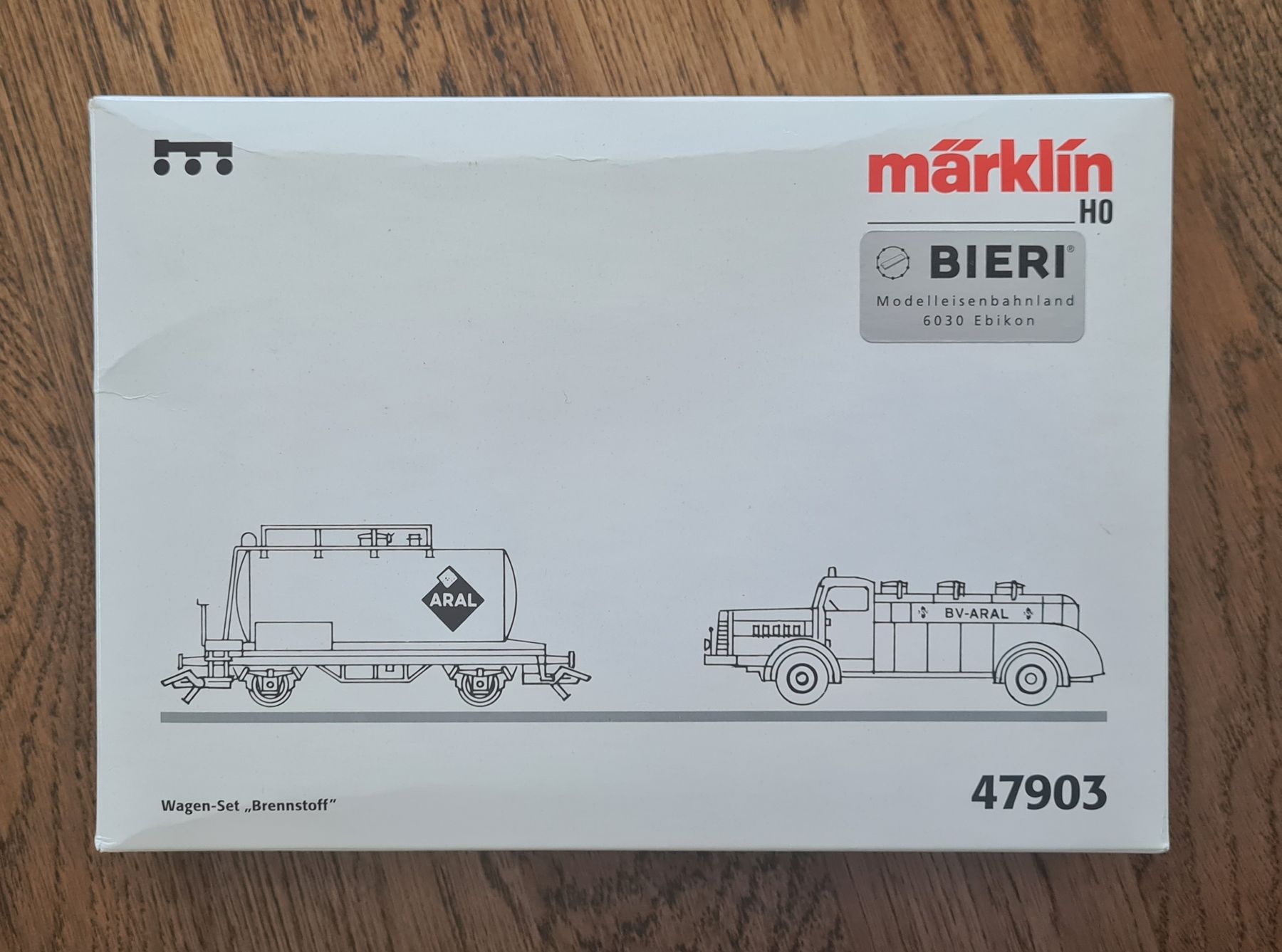 Märklin Modelleisenbahnen: Märklin 47903, Aral, Tankwagen – Gebraucht aus Ebikon von Donar50