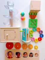 Lovevery Babbler Quassler-Set Kwebbelaar Juego El Parlanchín