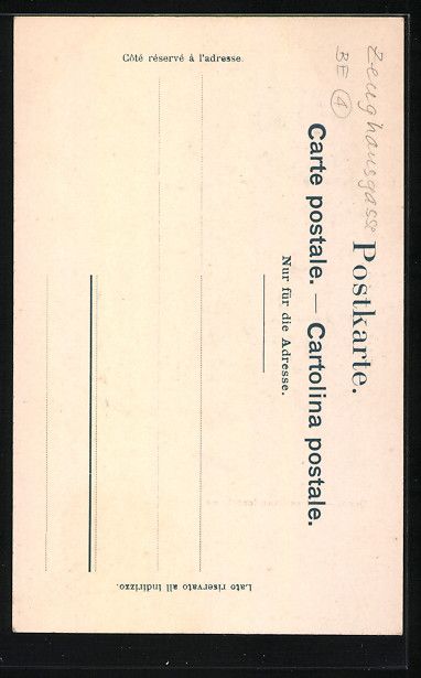 Cartes postales: Bern, Altes Ständerathaus in der Zeugha – D'occasion à Berlin par bartko-reher 1