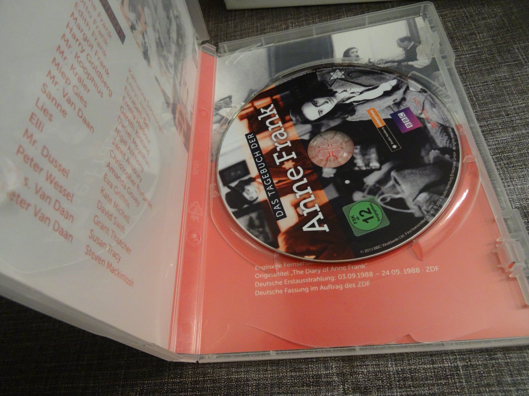 Tutti i DVDs: DVD Das Tagebuch der Anne Frank – Usato da Olten venduto da Disc-Verkauf 1