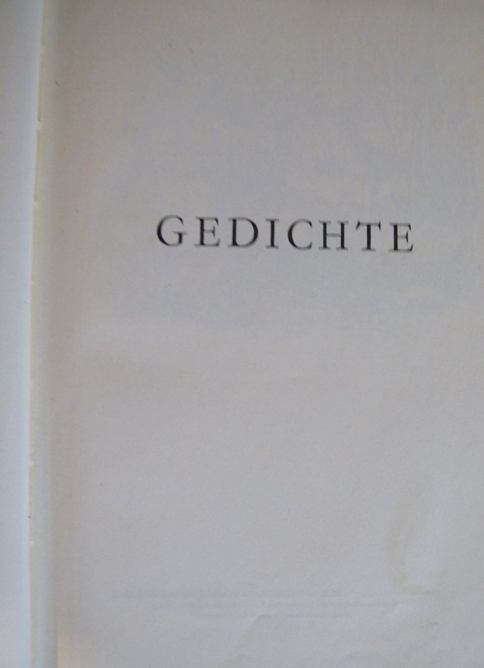 Libri: Gedichtband, dunkelblau – Usato da Hauenstein venduto da davia72 1