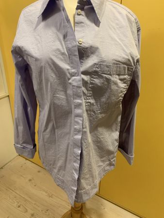 Marc O'Polo Bluse Damen Grösse 34 lila Baumwolle