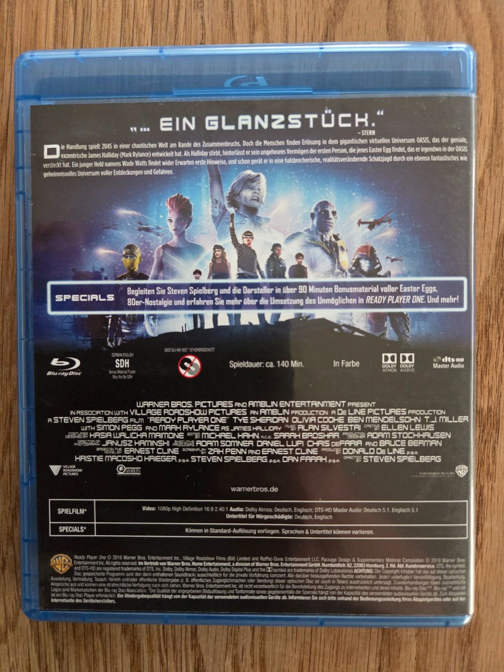 Alle DVDs: Ready Player One (Blu-Ray) – Neu (gemäss Beschreibung) aus Niederhelfenschwil von George27 1