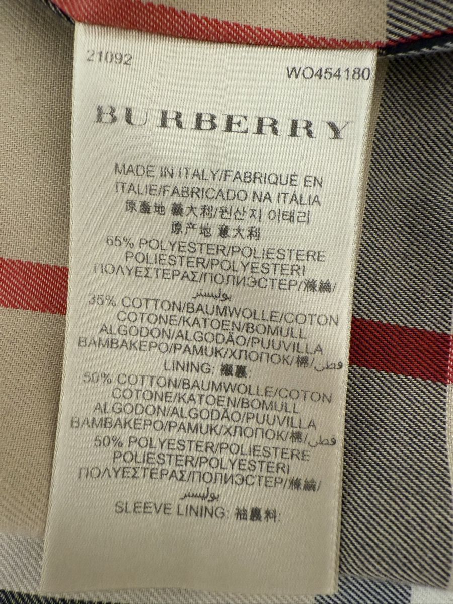 Burberry Cappotti: Burberry trench coat – Usato da Paradiso venduto da apf_mh9c 6