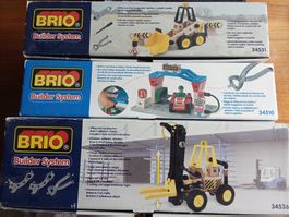 BRIO Builder System Konvolut 3 Sets 34531 34510 34536