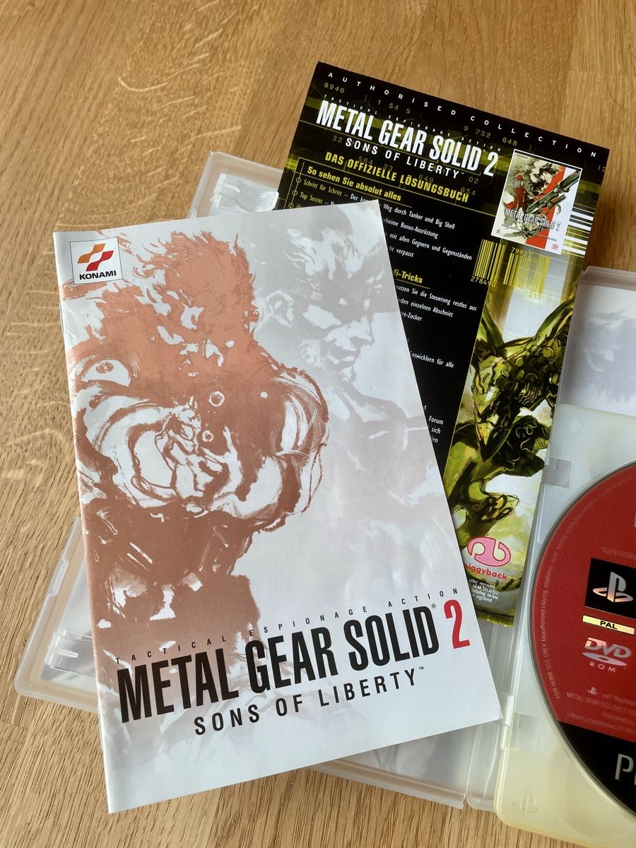 Sony Spiele: Metal Gear Solid 2 Sons of Liberty PS2 – Gebraucht aus Basel von ece2108 4