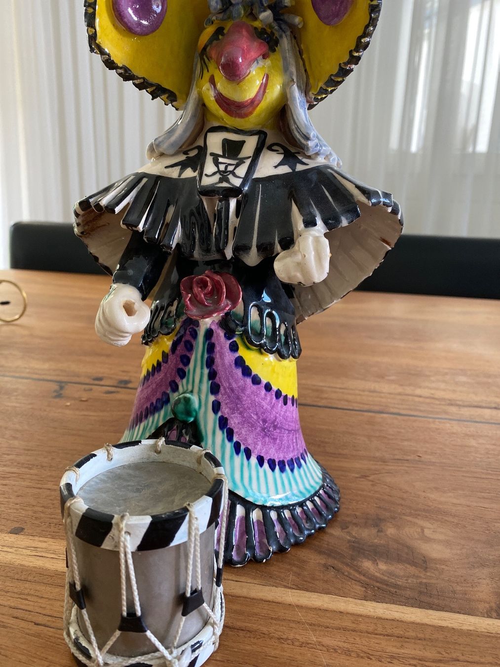 Statuette: Keramikfigur Basler Fasnacht – Usato da Kriens venduto da Wundertuete17 1