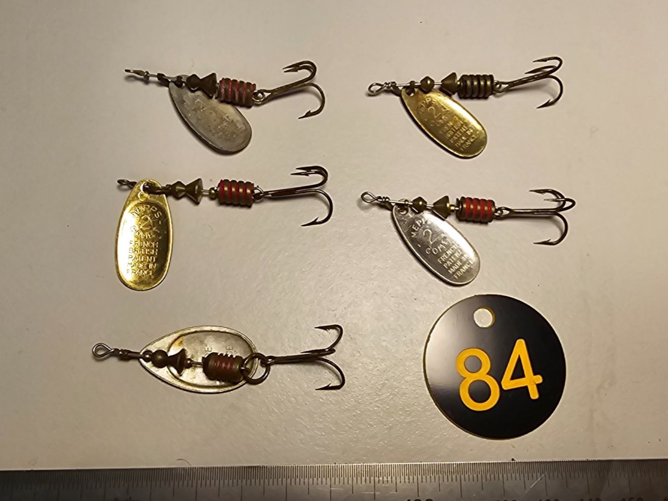 Mepps Köder: Spinner Löffeli 5er Set der Marke Mepps 5x 2er – Gebraucht aus Abtwil SG von Fischerei_Artikel 1