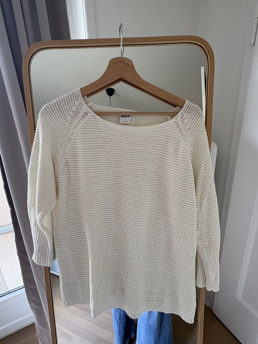 Pullover & Sweatshirts: VERO MODA Damen Pullover weiss – Gebraucht aus Bern von Janina.Leandra