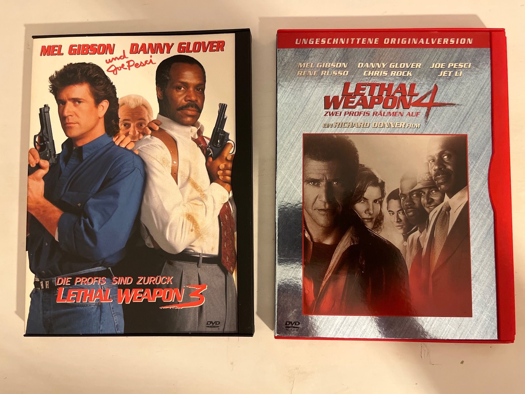 Tutti i DVDs: Lethal Weapon 1-4 - Mel Gibson, DVD 📀 – Nuovo (secondo la descrizione) da Sierre venduto da black.box 3