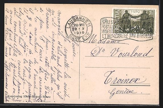 Cartoline postali: Grindelwald, Pension Gletschergarten geg – Usato da Berlin venduto da bartko-reher 1