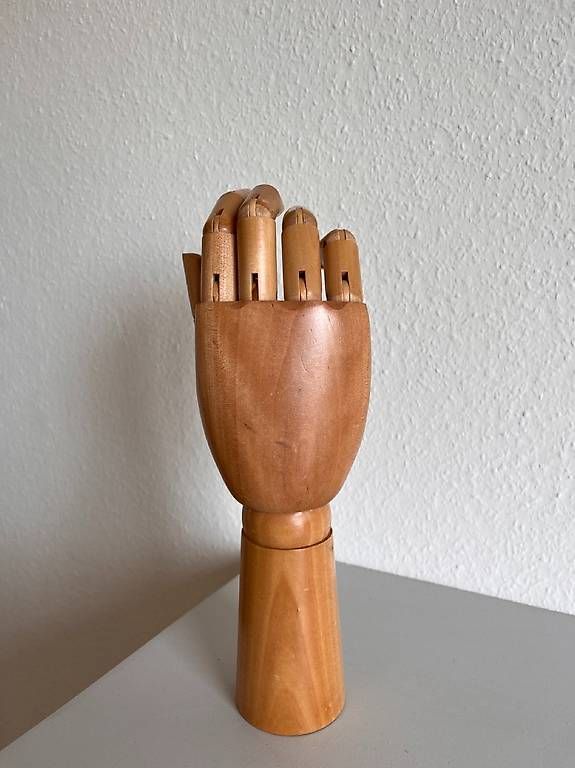 Sculture & Statue: Holz-Gliederhand – Usato da Zürich venduto da den_2026 4