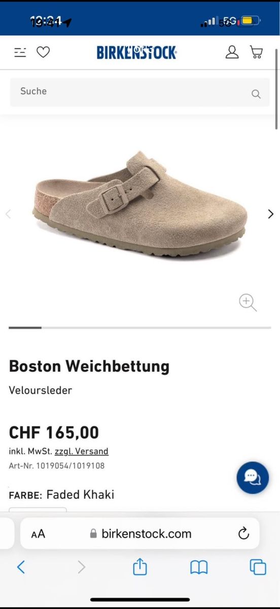 Birkenstock Scarpe da uomo: Boston Birkenstock – Usato da Zürich venduto da AlineCr 2