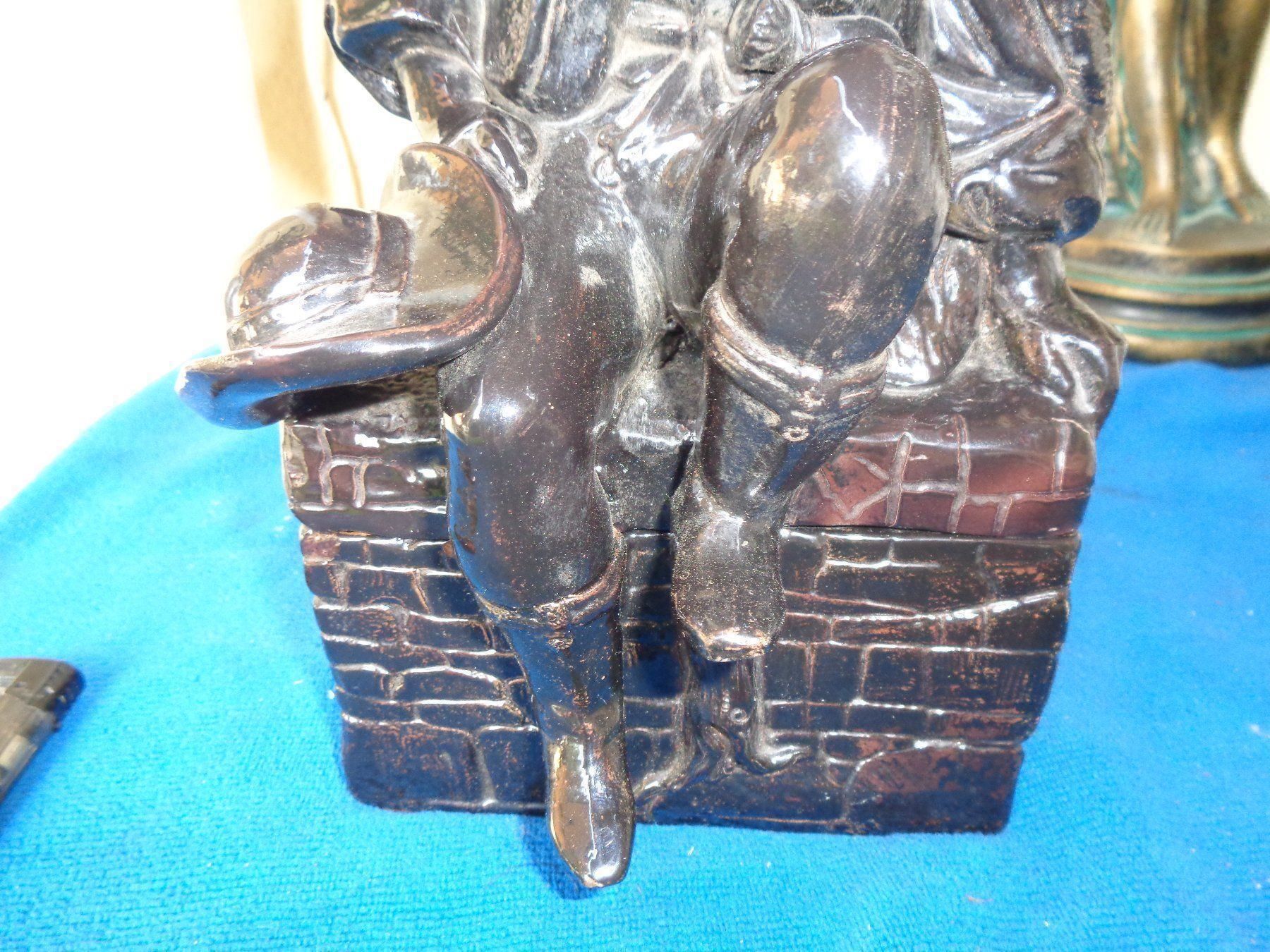 Statuette: Grosse Keramikfigur -Behälter – Usato da Camorino venduto da Hunpete 2