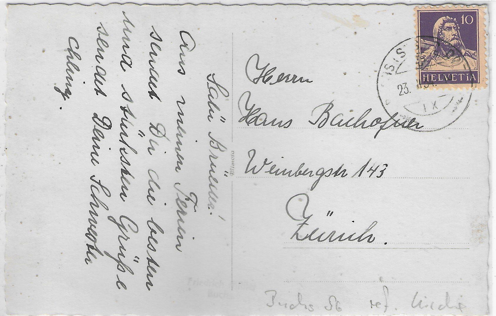 Cartoline postali: Buchs SG - Ref. Kirche – Usato da Ettingen venduto da Kartenplanet 1